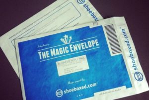 Shoeboxed Magic Envelope