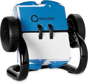 A Rolodex from Amazon