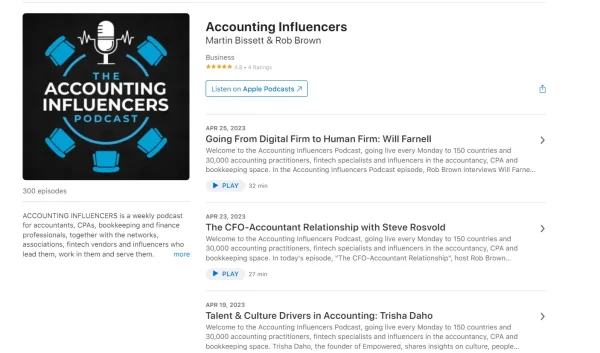 Accounting Influencers with Martin Bissett and Rob Brown