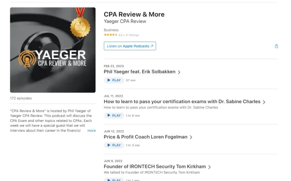 CPA Review and More