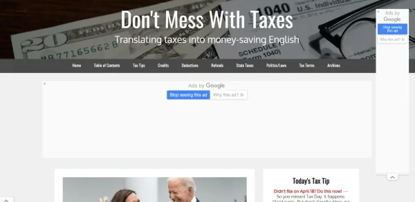 Don't Mess With Taxes's blog home page