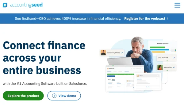 Accounting Seed home page