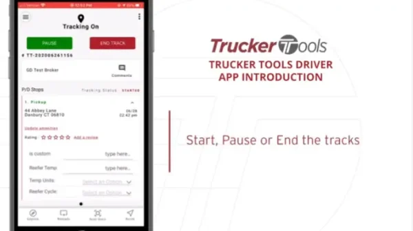 Trucker Tools load tracking feature